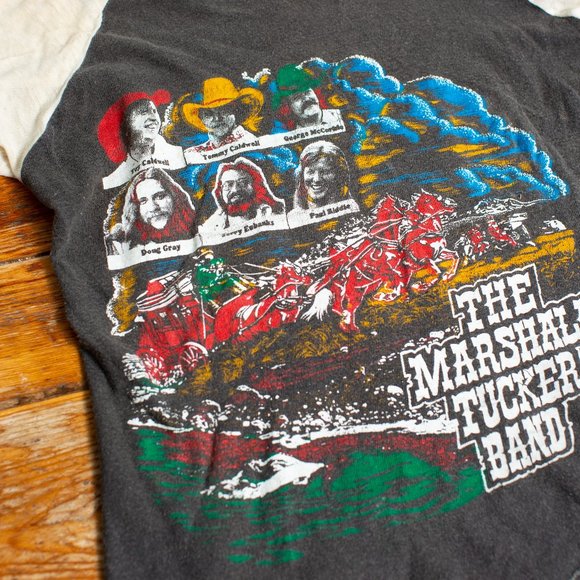 Vintage 1970's Marshall Tucker Band Concert T-shirt Size XS - Picture 10 of 12